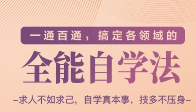 高效学习：全能自学法，一通百通，掌握各领域技能插图