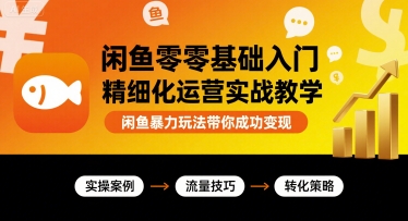 闲鱼精细化运营入门指南：打造高盈利店铺的实战教学插图