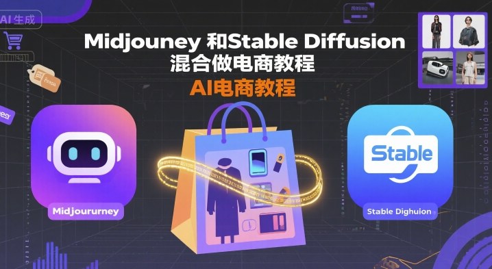 AI电商教程：Midjourney与Stable Diffusion结合应用指南插图